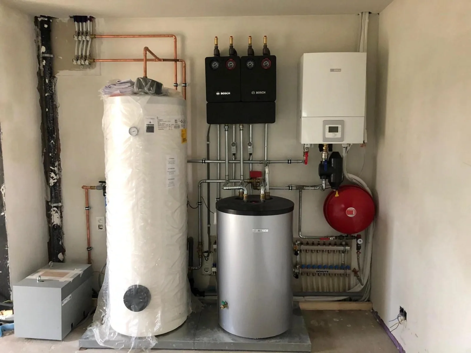 Centrale verwarming — realisatie 2