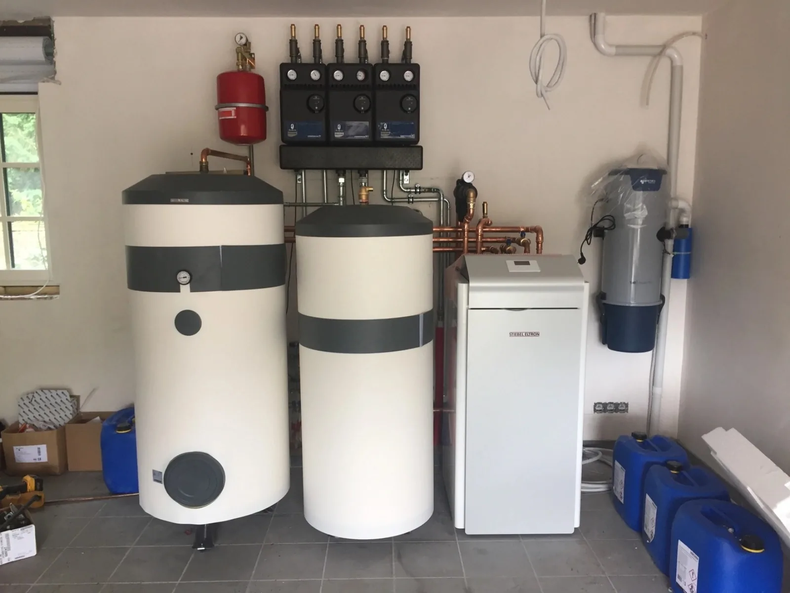 Centrale verwarming — realisatie 3